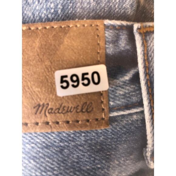 Madewell Curvy Low-Slung Baggy Jeans High Rise Wide Leg Hamburg Wash NWT 28 - Picture 9 of 9